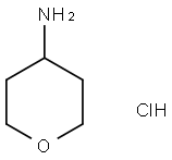 4-Aminotetrahydropyran hydrochloride Struktur