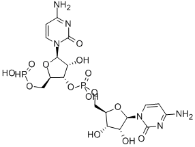 Cytidine, cytidylyl-(3'->5')-, mono(hydrogen phosphonate) (ester) Struktur