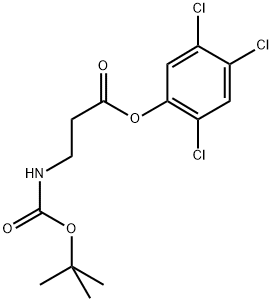 BOC-BETA-ALA-OTCP Struktur