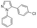 5-(4-CHLOROPHENYL)-1-PHENYL-1H-PYRAZOLE Struktur