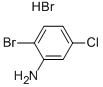 2-BROMO-5-CHLOROBENZENAMINE HYDROBROMIDE Struktur