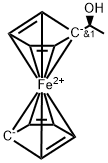 (S)-1-FERROCENYLETHANOL Struktur