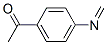 Ethanone, 1-[4-(methyleneamino)phenyl]- (9CI) Struktur