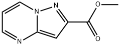 methyl pyrazolo[1,5-a]pyrimidine-2-carboxylate Struktur