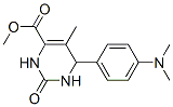 4-Pyrimidinecarboxylicacid,6-[4-(dimethylamino)phenyl]-1,2,3,6-tetrahydro-5-methyl-2-oxo-,methylester(9CI) Struktur