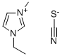 1-ETHYL-3-METHYLIMIDAZOLIUM THIOCYANATE Structure