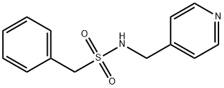 1-phenyl-N-(pyridin-4-ylMethyl)MethanesulfonaMide Struktur