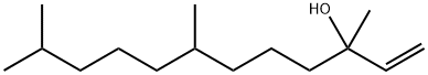 3,7,11-TRIMETHYL-1-DODECEN-3-OL Struktur