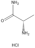 L-Alaninamide hydrochloride Struktur