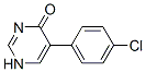 5-(4-CHLOROPHENYL)-1H-PYRIMIDIN-4-ONE Struktur