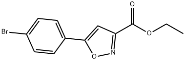 ETHYL 5-(4-BROMOPHENYL)ISOXAZOLE-3-CARBOXYLATE