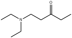 1-(DIETHYLAMINO)PENTAN-3-ONE Struktur