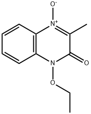 2(1H)-Quinoxalinone,1-ethoxy-3-methyl-,4-oxide(9CI) Struktur