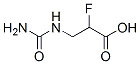 fluoroureidopropionic acid Struktur