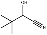 2-Hydroxy-3,3-dimethylbutyronitrile Struktur