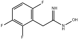 BENZENEETHANIMIDAMIDE,2,3,6-TRIFLUORO-N-HYDROXY- Struktur