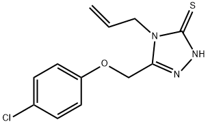 4-ALLYL-5-[(4-CHLOROPHENOXY)METHYL]-4H-1,2,4-TRIAZOLE-3-THIOL price.