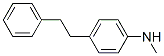 p-Phenethyl-N-methylaniline Struktur