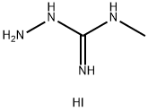 N-METHYLHYDRAZINECARBOXIMIDAMIDEHYDROIODIDE Struktur