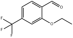 Benzaldehyde, 2-ethoxy-4-(trifluoromethyl)- (9CI) Struktur