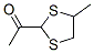 Ethanone, 1-(4-methyl-1,3-dithiolan-2-yl)- (9CI) Struktur