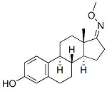 3-Hydroxyestra-1,3,5(10)-trien-17-one O-methyl oxime Struktur