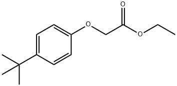 ethyl [4-(1,1-dimethylethyl)phenoxy]acetate Struktur