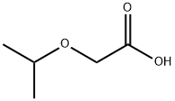 isopropoxyacetic acid Struktur