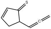 2-Cyclopentene-1-thione, 5-(1,2-propadienyl)- (9CI) Struktur