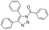 1-Benzoyl-4,5-diphenyl-1H-1,2,3-triazole Struktur