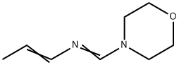 Morpholine,  4-(N-propenylformimidoyl)-  (8CI) Struktur