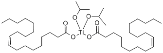 bis(oleato-O)bis(propan-2-olato)titanium  Struktur