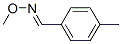 4-Methylbenzaldehyde O-methyl oxime Struktur