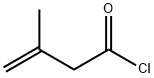 3-Butenoyl chloride, 3-Methyl- Struktur