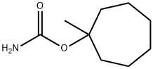 Cycloheptanol, 1-methyl-, carbamate (9CI) Struktur