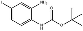 (2-AMINO-4-IODO-PHENYL)-CARBAMIC ACID TERT-BUTYL ESTER Struktur