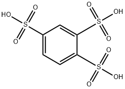 1,2,4-BENZENE TRISULFONIC ACID Struktur