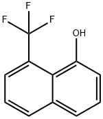 8-(TRIFLUOROMETHYL)-1-NAPHTHOL Struktur