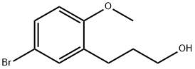 3-(5-BROMO-2-METHOXY-PHENYL)-PROPIONALDEHYDE Struktur