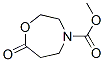 1,4-Oxazepine-4(5H)-carboxylic  acid,  tetrahydro-7-oxo-,  methyl  ester Struktur