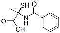 N-Benzoyl-2-mercaptoalanine Struktur