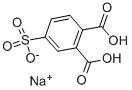 4-SULFO-PHTHALIC ACID MONOSODIUM SALT Struktur