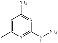 Pyrimidine, 4-amino-2-hydrazino-6-methyl- (7CI,8CI) Struktur