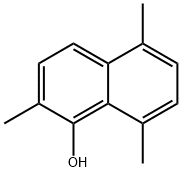 2,5,8-Trimethyl-1-naphthol Struktur