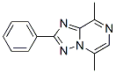 5,8-Dimethyl-2-phenyl-[1,2,4]triazolo[1,5-a]pyrazine Struktur