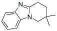 Pyrido[1,2-a]benzimidazole, 1,2,3,4-tetrahydro-2,2-dimethyl- (9CI) Struktur