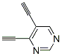 Pyrimidine, 4,5-diethynyl- (9CI) Struktur