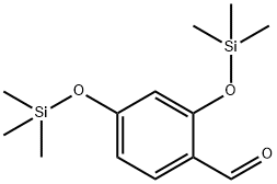 2,4-Bis[(trimethylsilyl)oxy]benzaldehyde Struktur