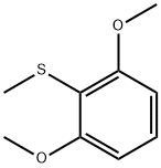 1,3-Dimethoxy-2-(methylthio)benzene Struktur