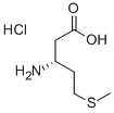 L-β-Homo-Met-OH.HCl Struktur